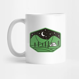 Green Camp Mug